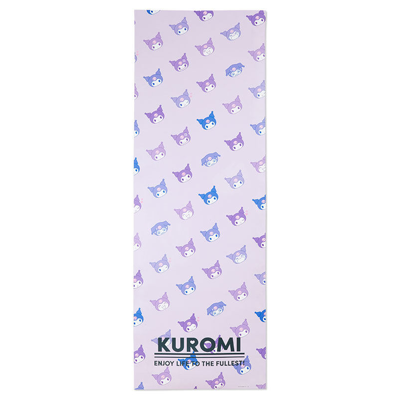 日本Sanrio正品Kuromi可羅米 瑜珈墊(Gym)