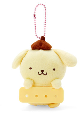 日本Sanrio正品Pompompurin布甸狗毛絨公仔匙扣包掛件My Pachirun