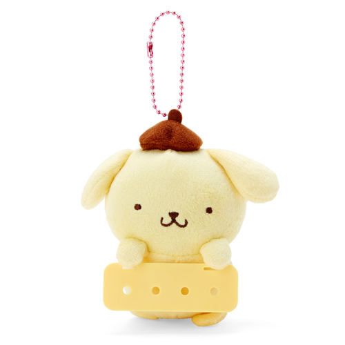 日本Sanrio正品Pompompurin布甸狗毛絨公仔匙扣包掛件My Pachirun