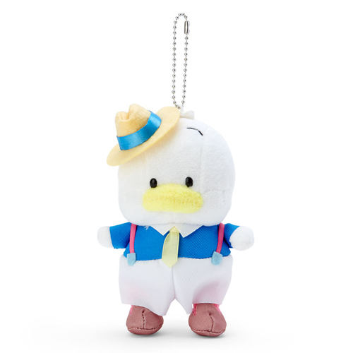 日本Sanrio正品AP鴨Pekkle 毛絨公仔包包掛件禮物(Happy Day)