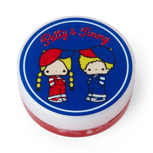 日本Sanrio正品Patty and Jimmy 玫瑰味保濕水凝乳潤膚膏20g