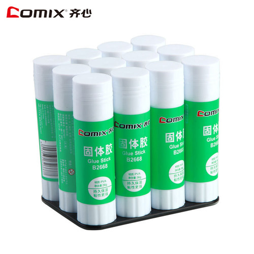 齐心固体胶36gpva高粘度手工课