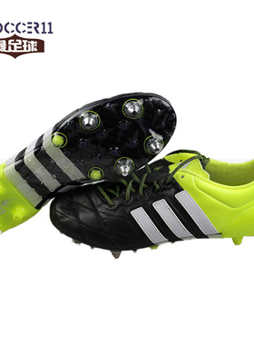 zsoccer11足球Adidas 阿迪达斯ACE 15.1 SG 袋鼠皮足球鞋B32813