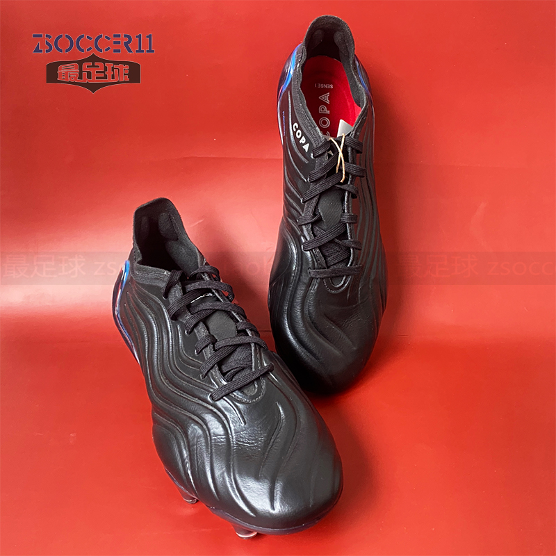 阿迪达斯袋鼠皮低帮高端足球鞋