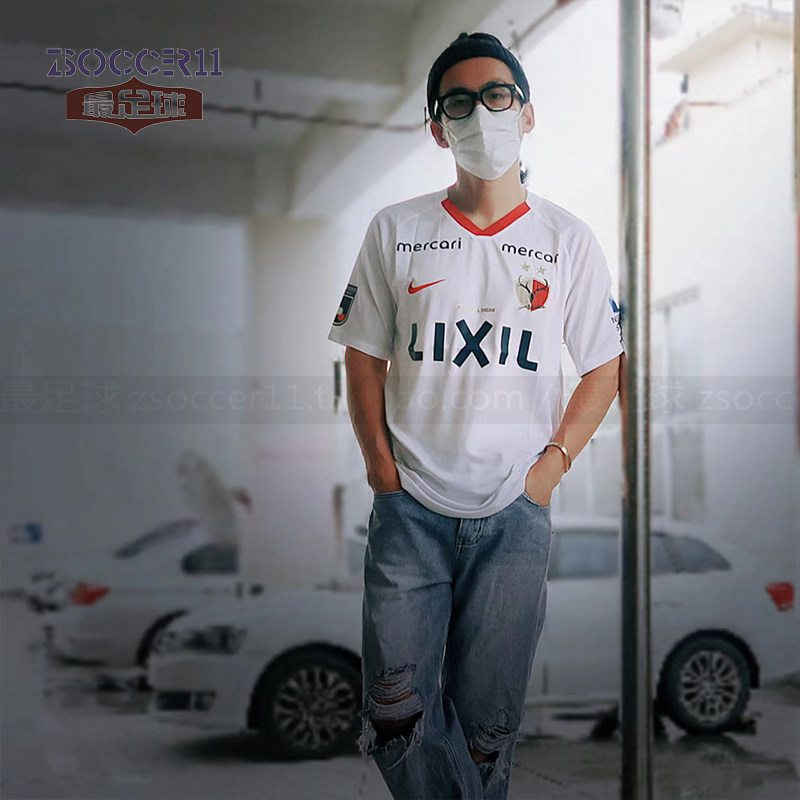 zsoccer11最足球Nike耐克J联赛2020鹿岛鹿角客场足球服CI5934-100