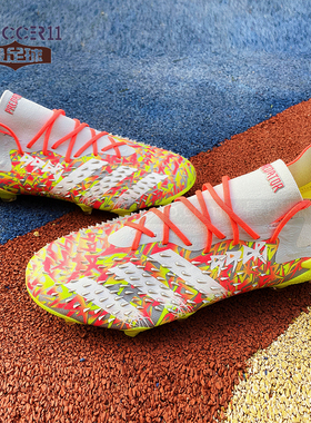 zsoccer11足球adidas阿迪达斯FREAK .1猎鹰FG天然草足球鞋 FY6258