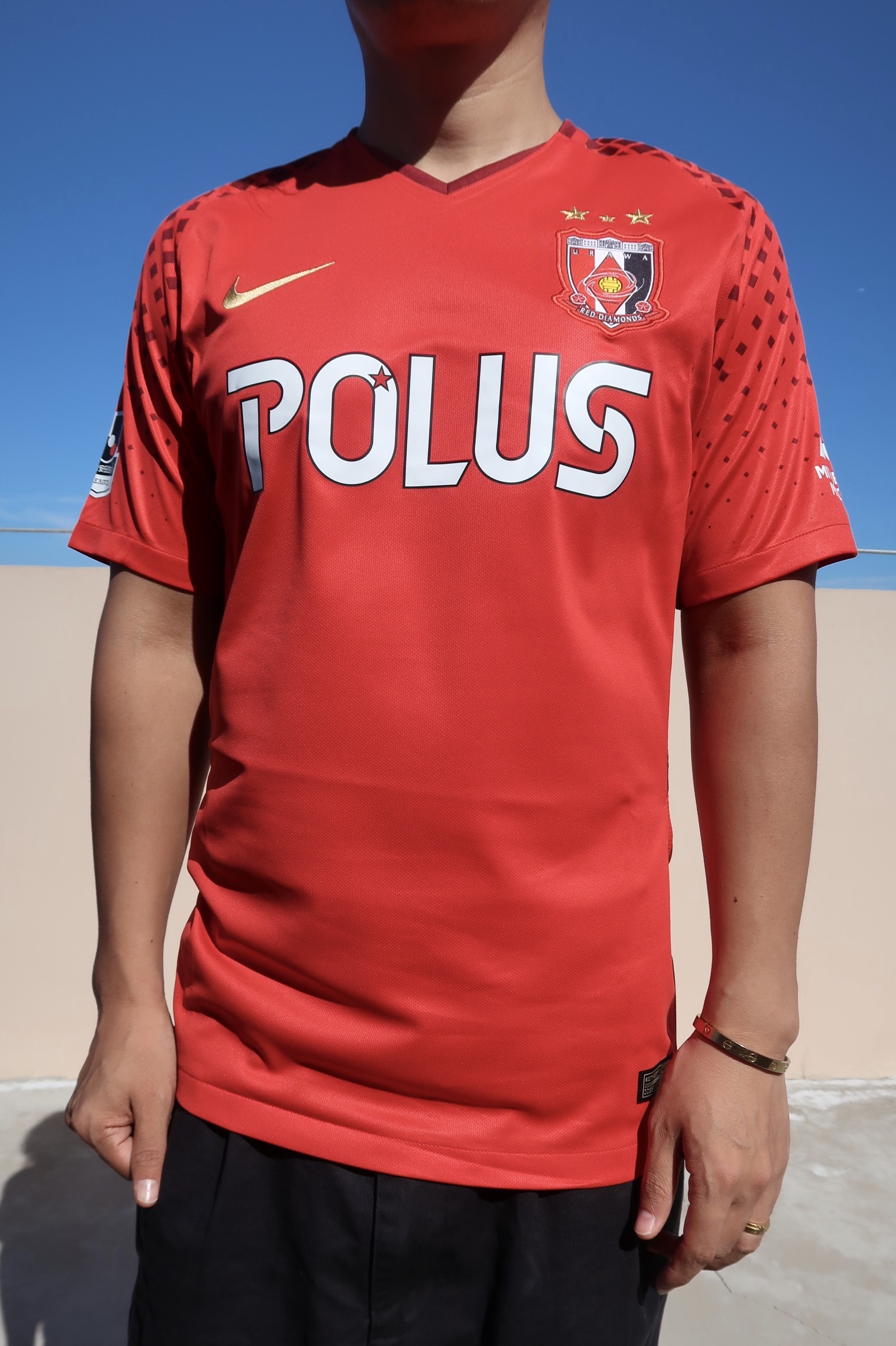 耐克联赛2018浦和红钻球迷版球衣