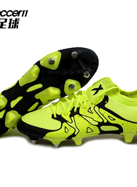 zsoccer11足球adidas阿迪达斯 X 15.1 PU版SG 混钉足球鞋B32775