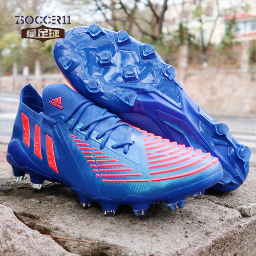 阿迪达斯猎鹰pu人工草足球鞋