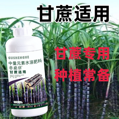 糖料植物甘蔗叶面肥糖蔗果蔗