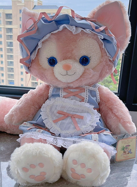 南风格子手作M号玲娜贝儿着替LinaBell衣服蓝色宫廷风连衣裙洋装