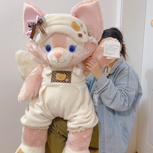 玲娜贝儿娃衣原创手作Linabell着替毛绒背带裤 南风格 子超大号L码