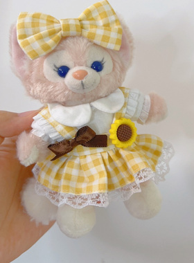 新款玲娜贝儿挂件着替LinaBell钥匙扣冰箱贴尺寸田园风向日葵衣服