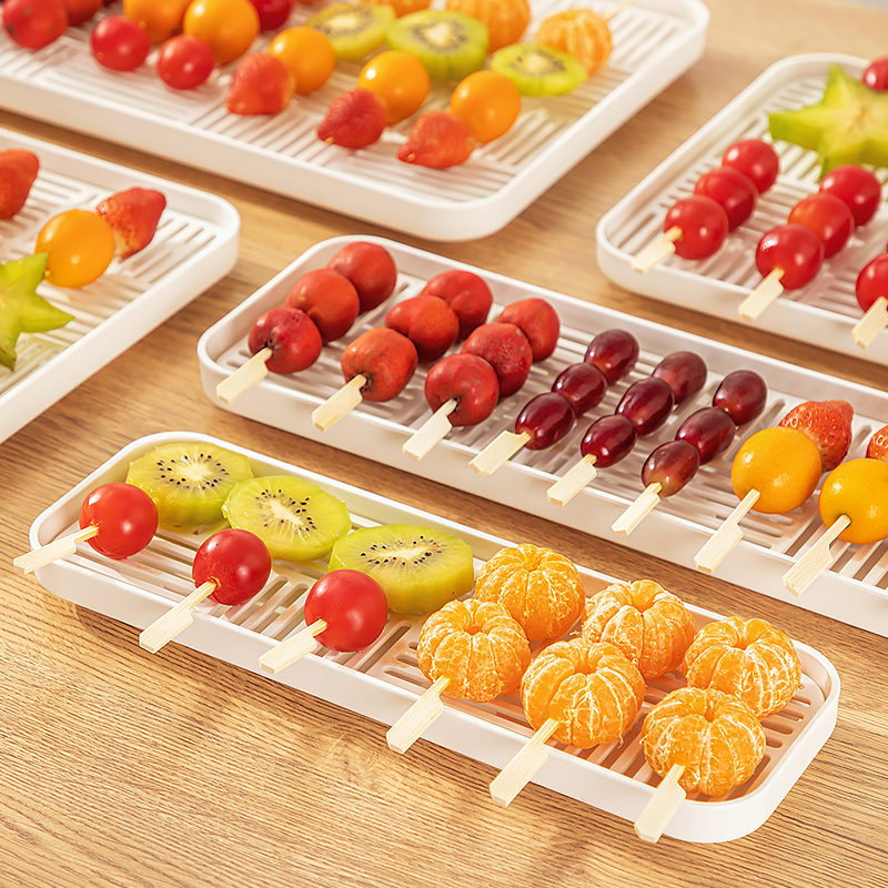 冰糖葫芦展示架专用摆放架摆摊专用托盘不粘板网红迷你小串展示盘