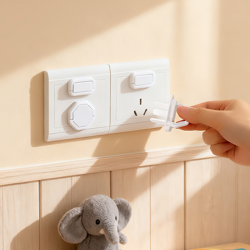 插座保护套防儿童触电排插头孔防护盖开关电源保护套封口盖安全塞