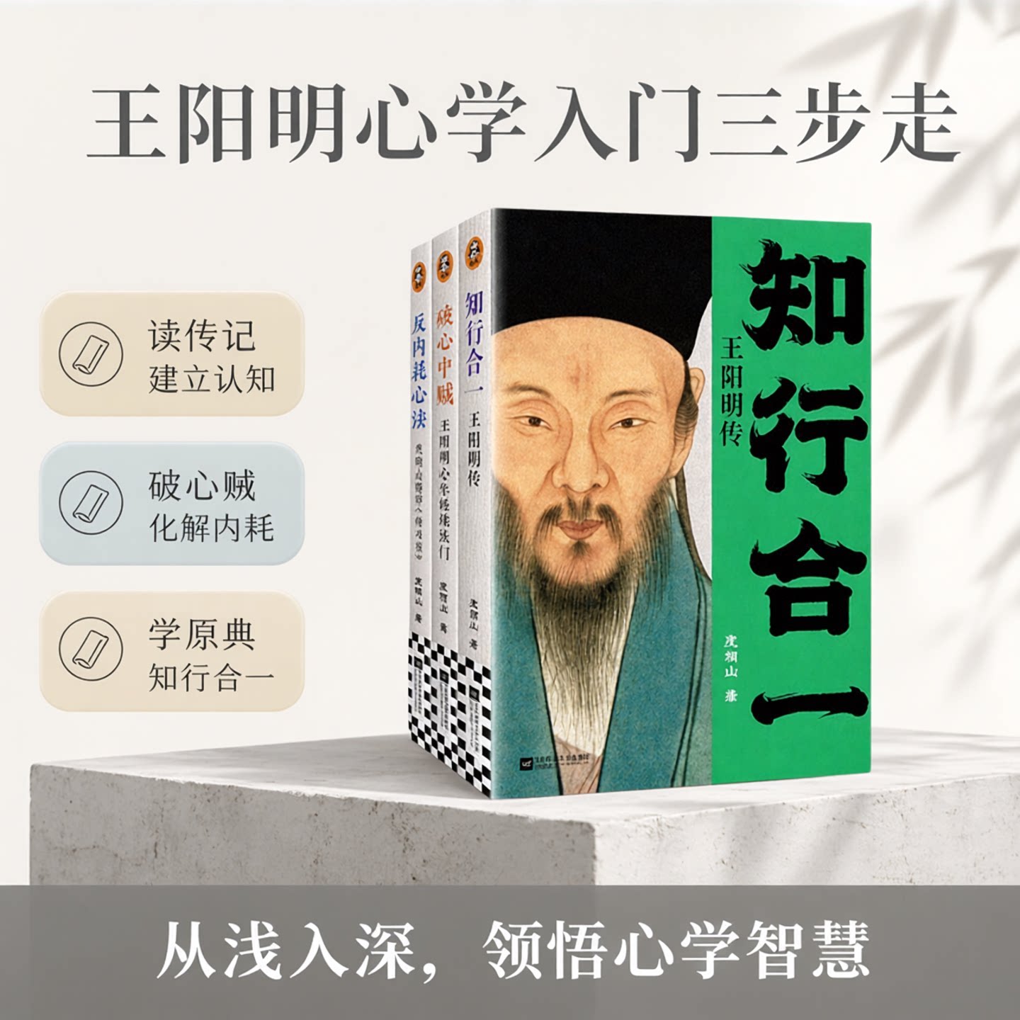 读客王阳明心学入门三步走国学图片