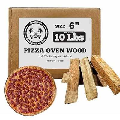 EASYGO PRODUCTS 6 Inch Pizza Oven Wood Sticks 100% Kiln D