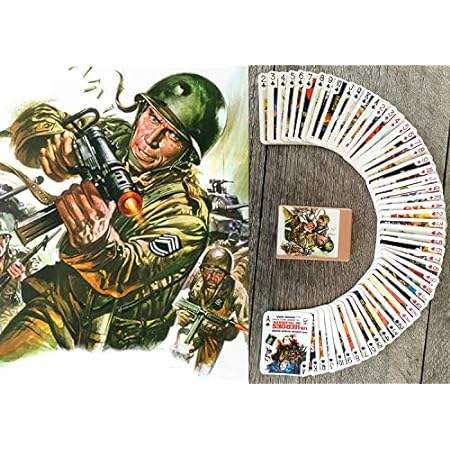 WWII Movies Playing Cards (Poker Deck 54 Cards All Differ
