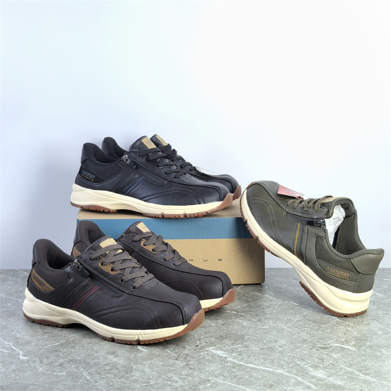 小日子单4E宽版户外徒步鞋革面拼接防水鞋耐磨防滑减震登山鞋男鞋