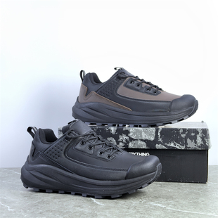 出美单真皮户外徒步鞋男鞋全防水厚底越野跑鞋耐磨防滑减震登山鞋