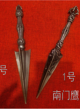 尼泊尔纯铁金刚杵7寸约22cm