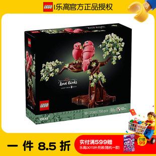 LEGO乐高创意IDESA系列21365爱情鸟益智拼搭积木儿童玩具礼物收藏