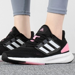 Adidas阿迪达斯PUREBOOST 22 W女子低帮透气耐磨运动跑步鞋HQ1458