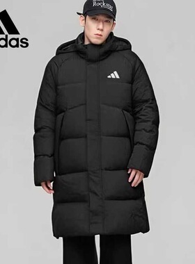 Adidas阿迪达斯V MID L DOWN JK男女款冬季中长款羽绒服 KQ5514