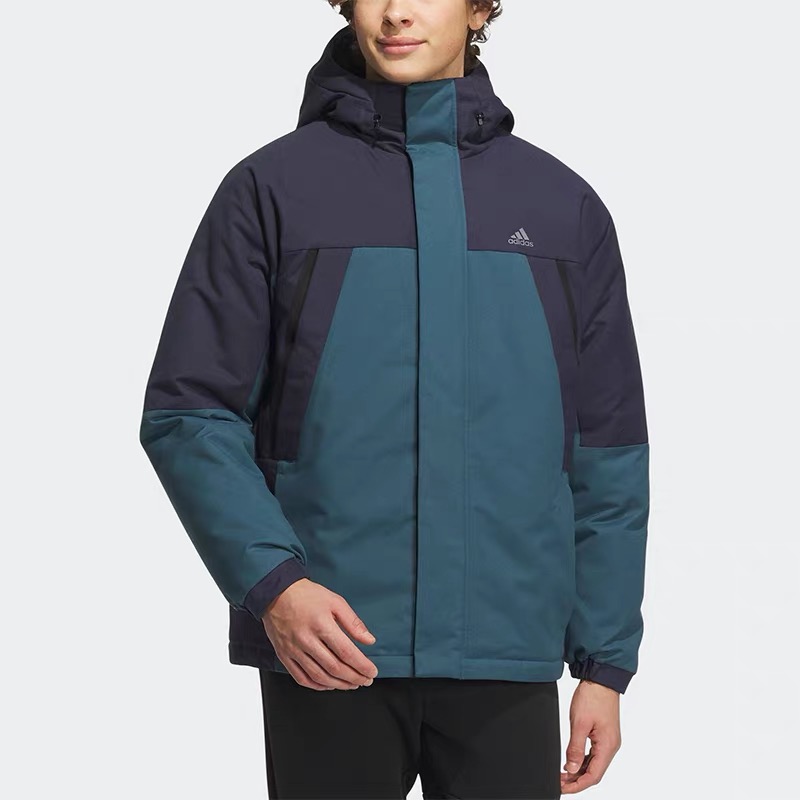Adidas阿迪达斯男子连帽羽绒服