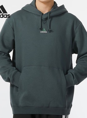 Adidas阿迪达斯M ALL SZN S HDY男子加绒运动休闲长袖卫衣 IS1463