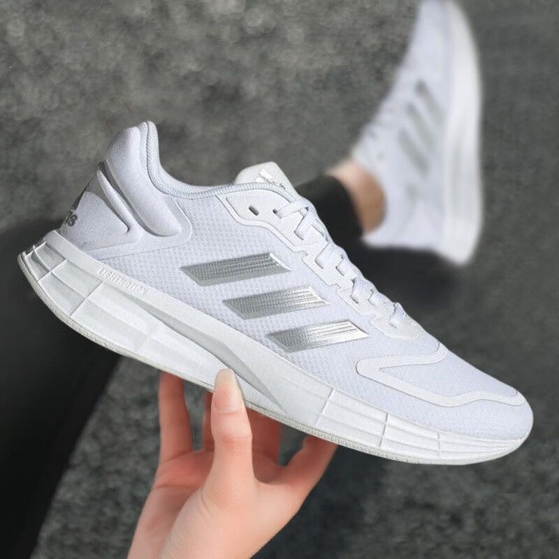 Adidas阿迪达斯DURAMO 10 男女低帮舒适轻便耐磨运动跑步鞋GX0713