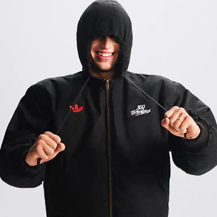 阿迪达斯男运动休闲复古夹克外套