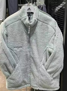 Adidas阿迪达斯ST GF BOA JKT男女款冬季保暖羊羔绒外套 IQ1367