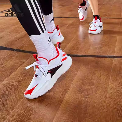 Adidas阿迪达斯DAME CERTIFIED男子低帮减震耐磨实战篮球鞋GY8965