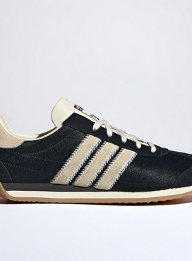 Adidas阿迪达斯COUNTRY OG 男女三叶草低帮复古休闲德训鞋JQ0545