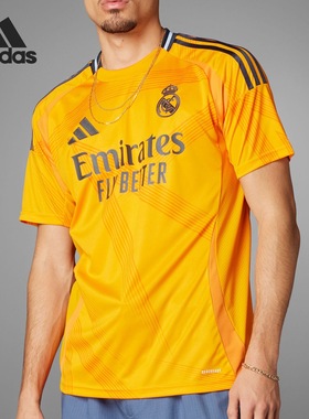 Adidas阿迪达斯REAL A JSY 男子球迷足球运动透气短袖T恤 IU5013