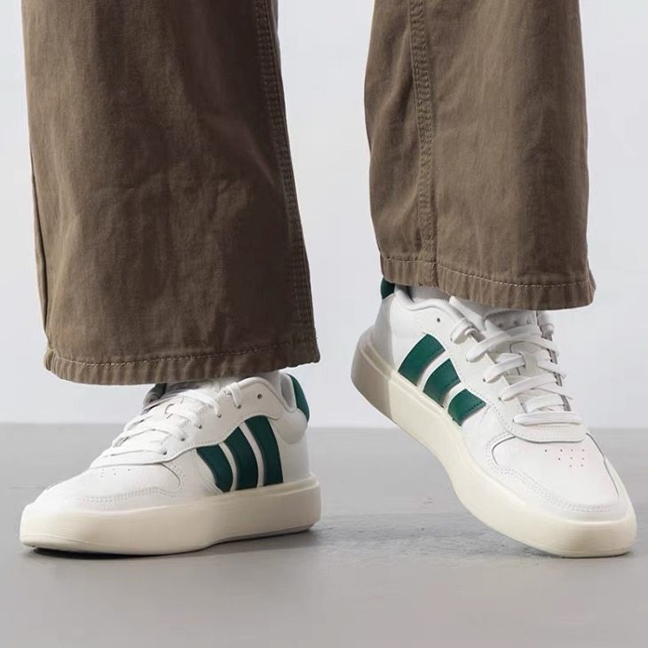 Adidas阿迪达斯LITECOURT男女时尚舒适轻便透气运动休闲鞋JI2170