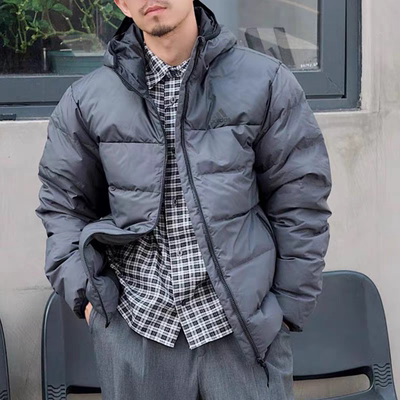 Adidas阿迪达斯男子连帽羽绒服