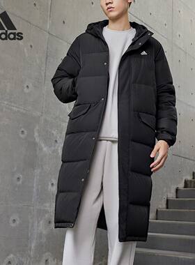 Adidas阿迪达斯冬季长款羽绒服