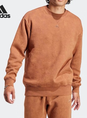Adidas阿迪达斯M ALL SZN W SWT男子秋冬休闲圆领套头卫衣IJ6927