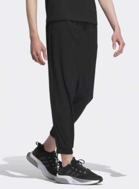 Adidas阿迪达斯TH LITE WV PNT黑色休闲简约舒适束脚运动裤IP4963