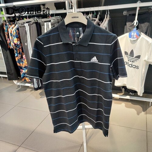 Adidas阿迪达斯短袖透气POLO