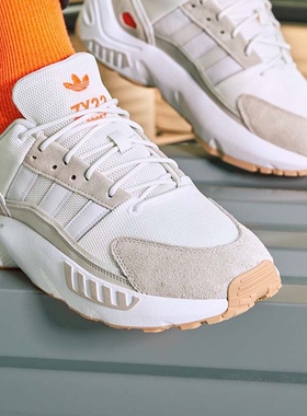 Adidas阿迪达斯ZX 22 BOOST男女款低帮舒适耐磨休闲跑步鞋 HP2784