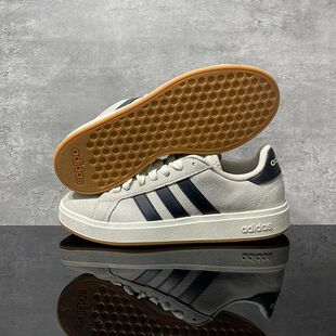 低帮休闲板鞋 Adidas阿迪达斯GRAND 00S男女同款 BASE JR5544 COURT