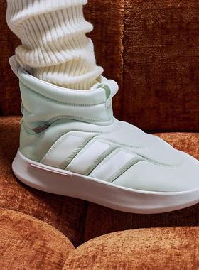Adidas阿迪达斯ADIPUFF MID男女柔软舒适保暖高帮休闲棉鞋JP7746