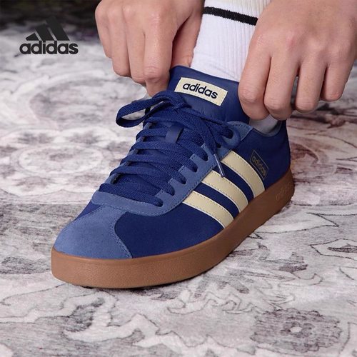 Adidas阿迪达斯男女低帮休闲板鞋