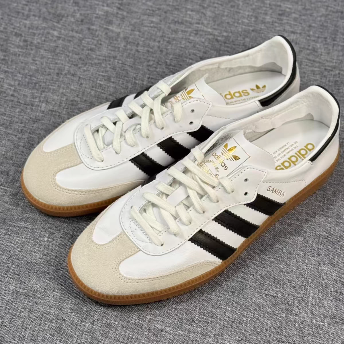 Adidas阿迪达斯SAMBA DECON男女同款经典复古运动休闲板鞋IF0642