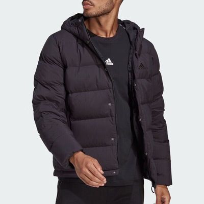 Adidas阿迪达斯冬季连帽羽绒服