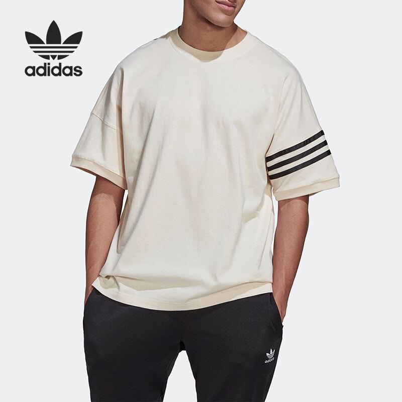Adidas阿迪达斯NEW C TEE舒适透气男子运动休闲圆领短袖T恤HM1874,运动服/休闲服装,运动T恤,淘宝优惠券,粉丝福利购,淘宝优惠卷