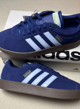 Adidas阿迪达斯VL COURT 2.0男女同款低帮舒适耐磨休闲板鞋JR8308